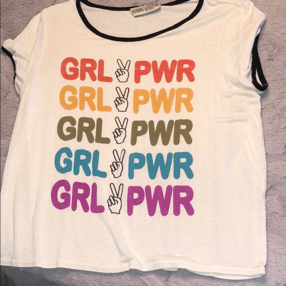 Girl-power top